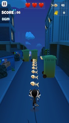 会跑酷的猫截图 会跑酷的猫截图