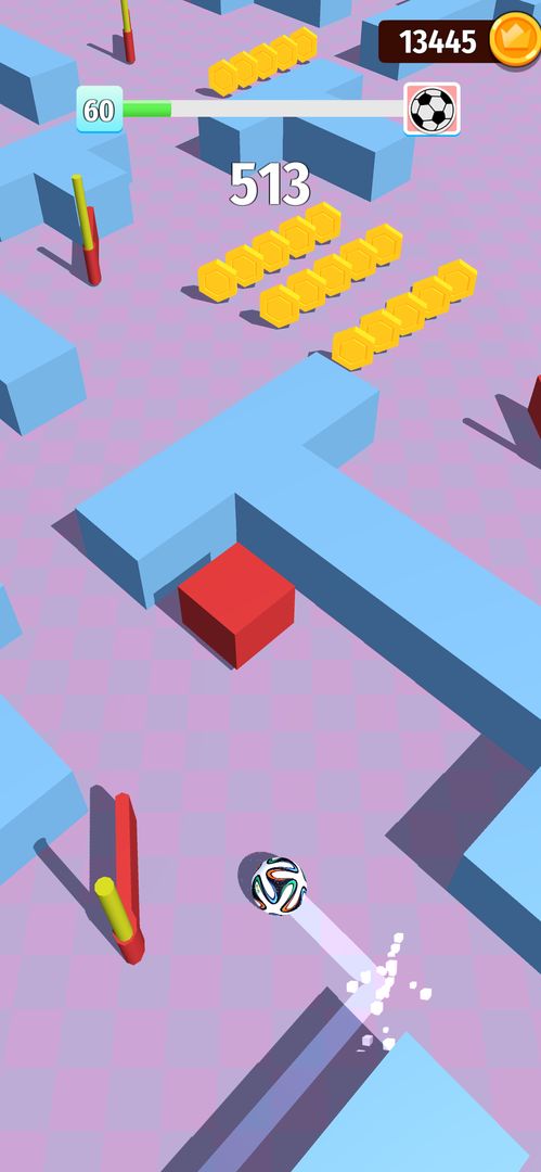 会跑酷的足球截图 会跑酷的足球截图