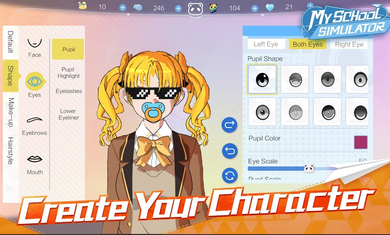 青春校园模拟器截图 青春校园模拟器截图