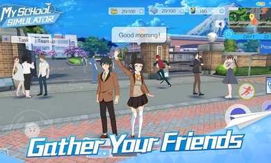 青春校园模拟器截图 青春校园模拟器截图