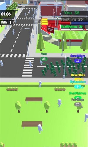 派对城市人潮截图 派对城市人潮截图