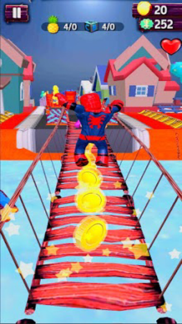 蜘蛛侠无限跑酷截图 蜘蛛侠无限跑酷截图