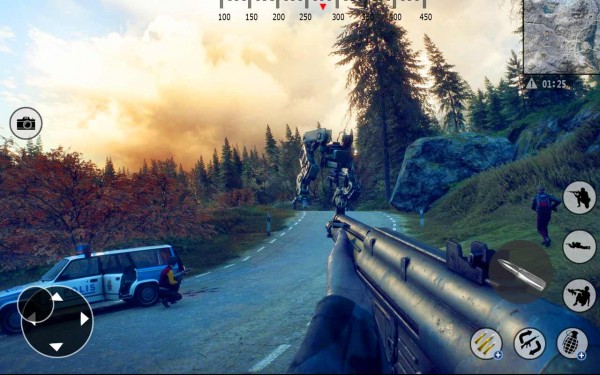 机器人大战新射击截图 机器人大战新射击截图