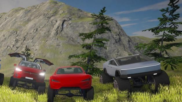 特斯拉汽车越野截图 特斯拉汽车越野截图