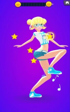 卡通女孩舞蹈截图 卡通女孩舞蹈截图