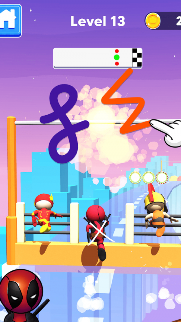 画条路快跑截图 画条路快跑截图