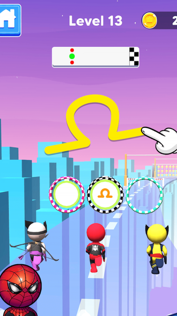 画条路快跑截图 画条路快跑截图