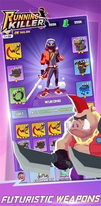 跑酷杀手截图 跑酷杀手截图