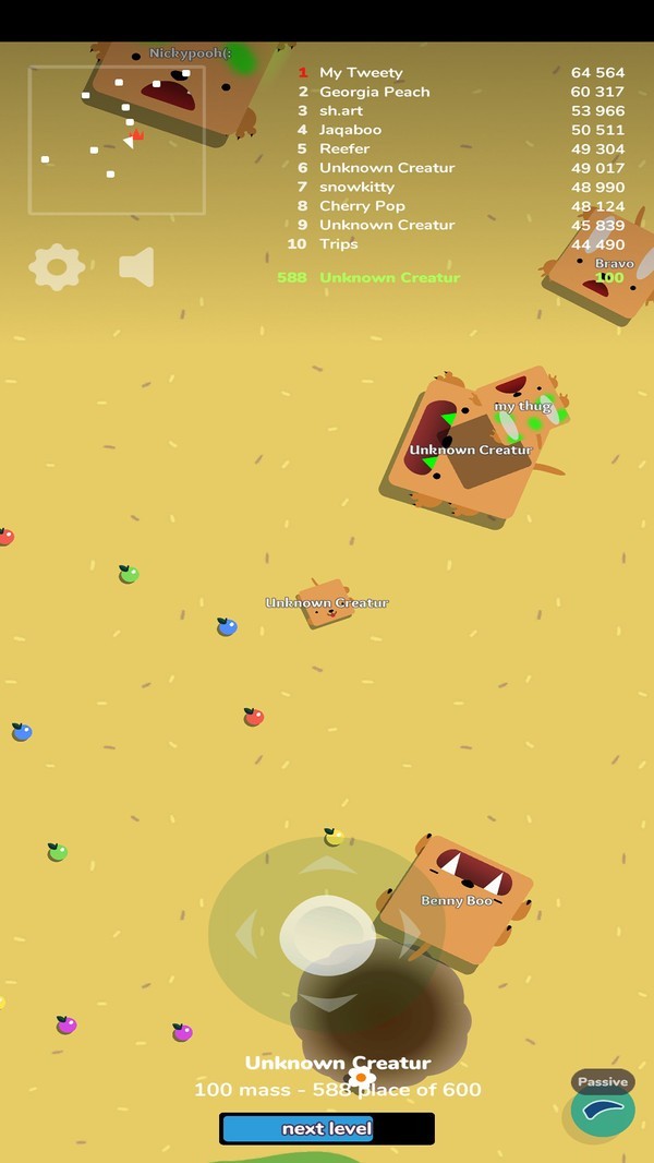 动物吞噬大乱斗 截图 动物吞噬大乱斗 截图