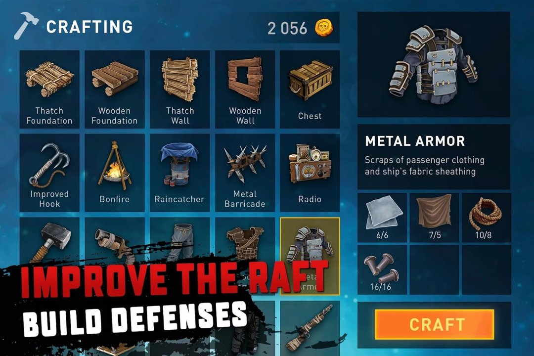 筏子上的生存修改版截图 筏子上的生存修改版截图