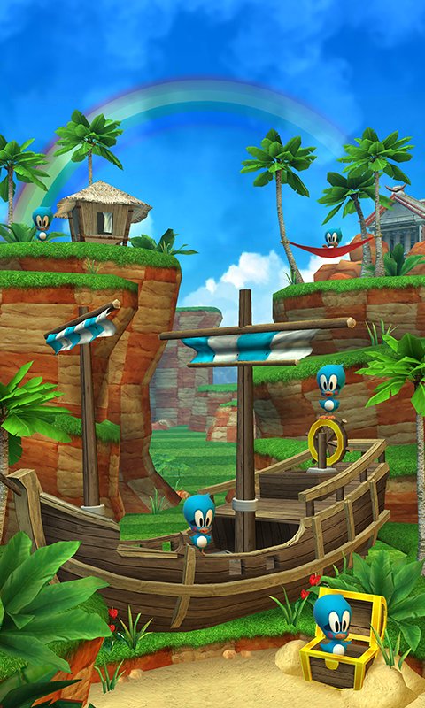 索尼克冲刺中文和谐版截图