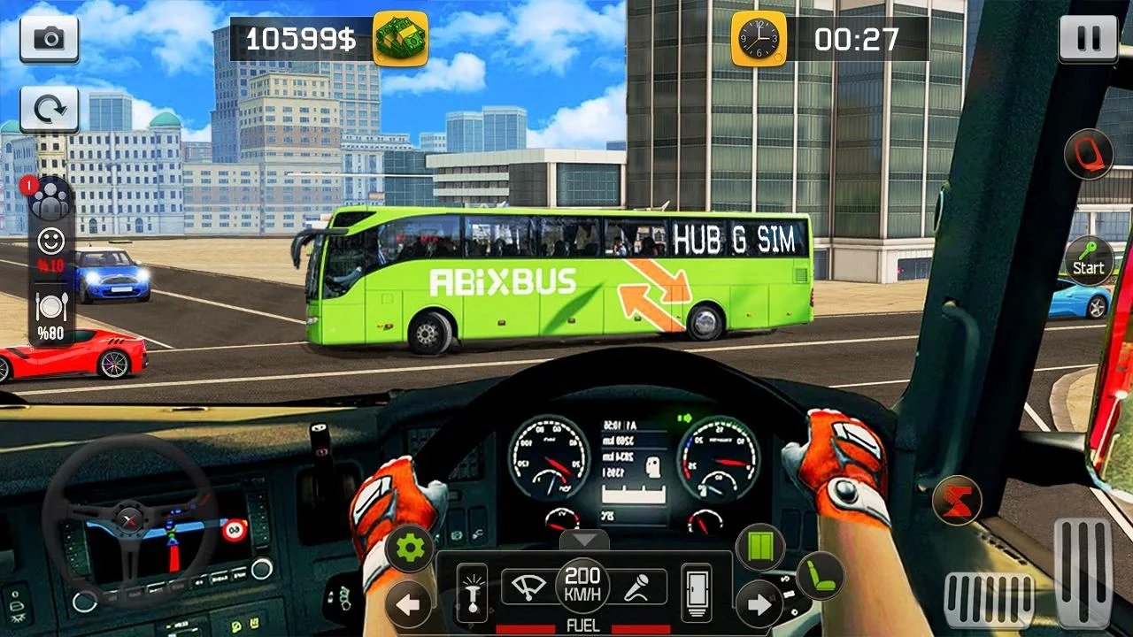 印度尼西亚公交车模拟器2020截图