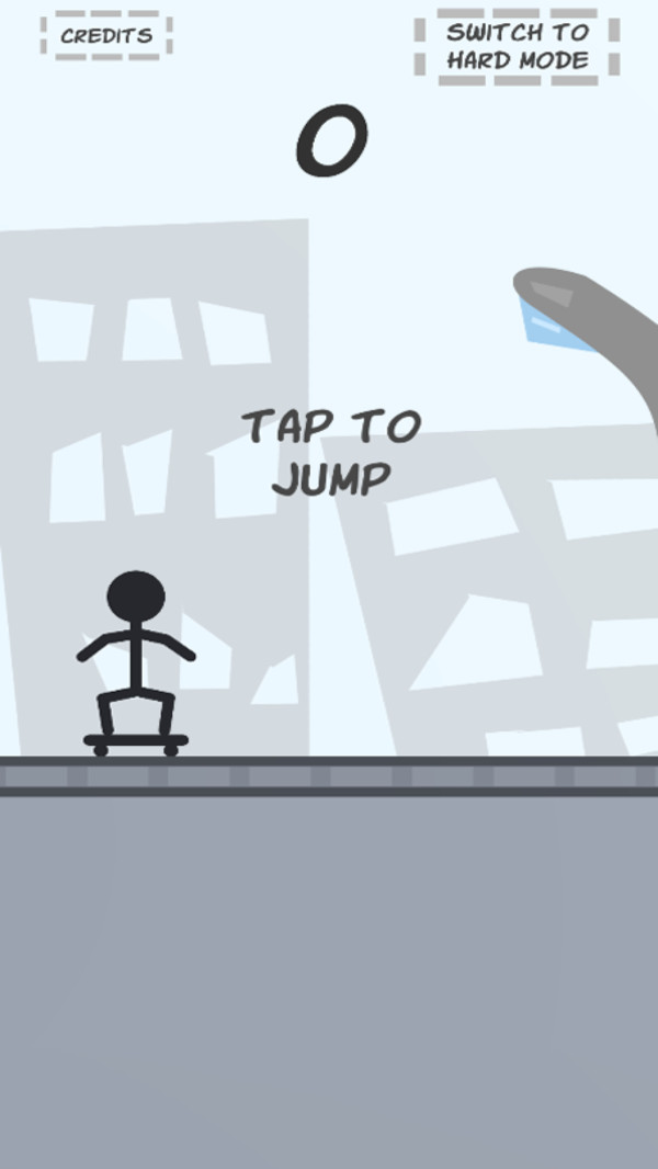 火柴人滑板空间截图 火柴人滑板空间截图