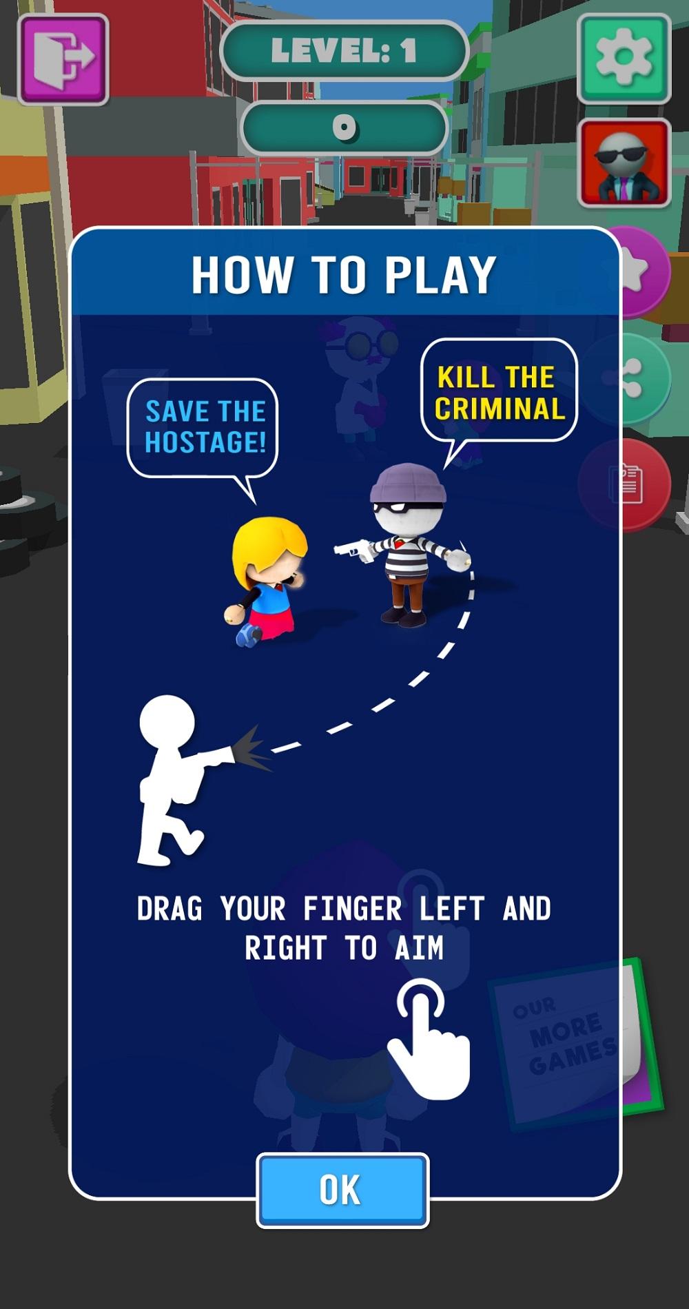 曲线子弹射击3D截图