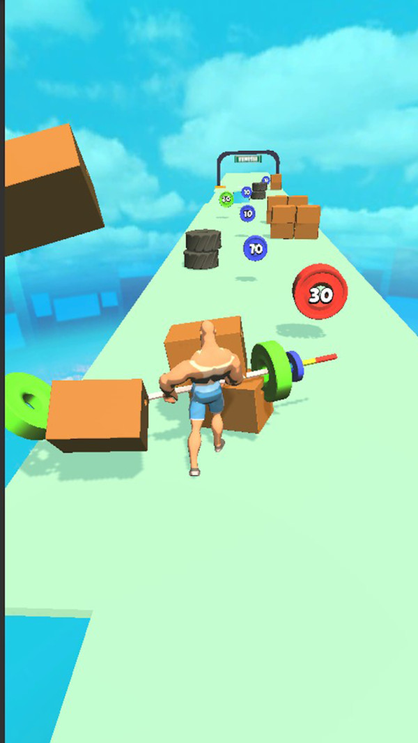 举起杠铃就跑截图 举起杠铃就跑截图