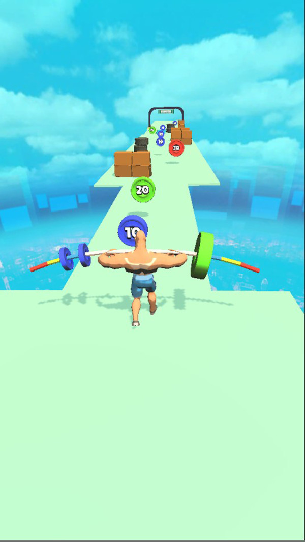 举起杠铃就跑截图 举起杠铃就跑截图