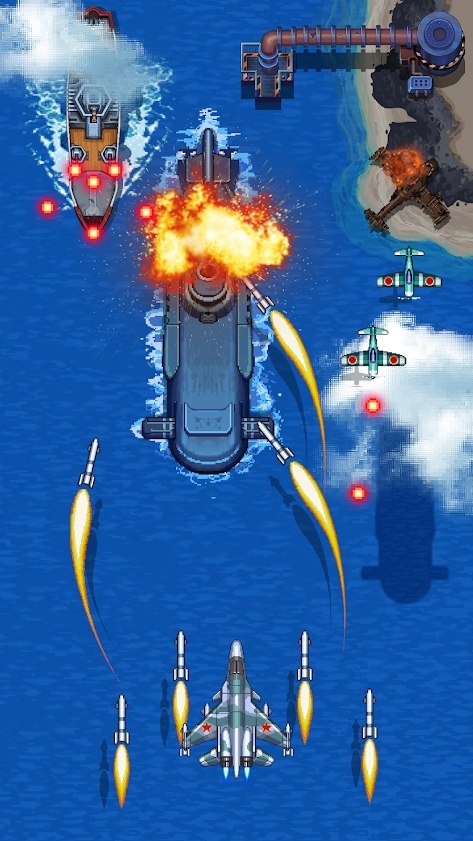 街机射击1945修改版截图 街机射击1945修改版截图