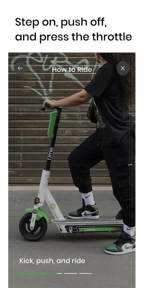 Lime共享单车截图 Lime共享单车截图