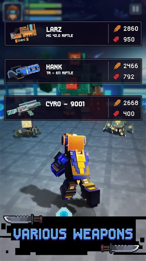 工艺像素猎人僵尸崛起截图 工艺像素猎人僵尸崛起截图