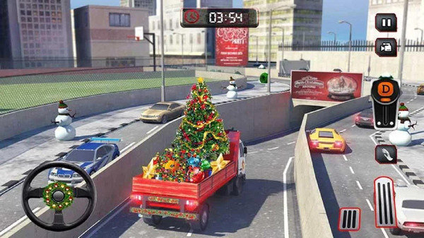圣诞爬山卡车模拟器截图