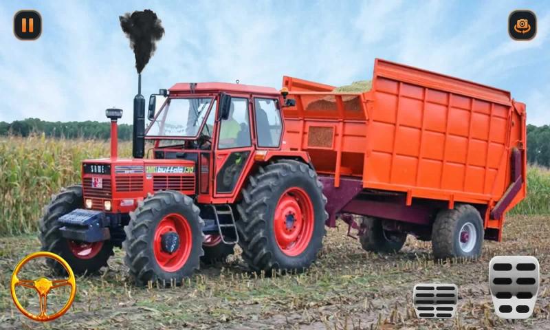 拽引机驾驶模拟器截图