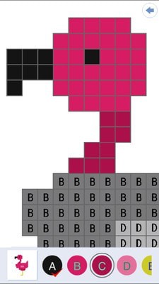 兔宝宝像素填色截图 兔宝宝像素填色截图