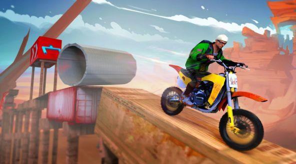 指尖摩托车特技大赛截图 指尖摩托车特技大赛截图