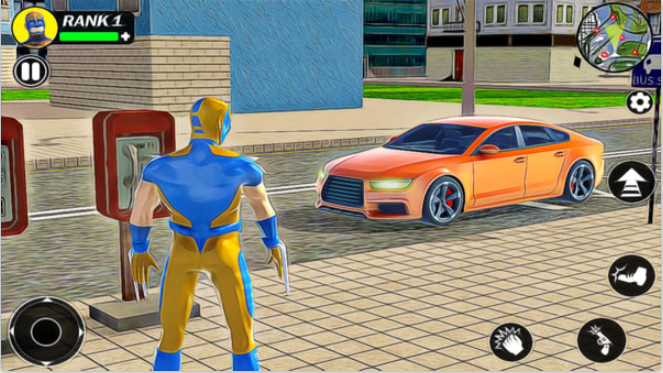 大城市绳索英雄截图 大城市绳索英雄截图