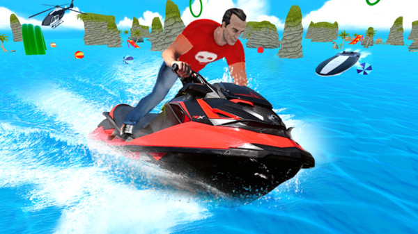 水上摩托特技截图 水上摩托特技截图