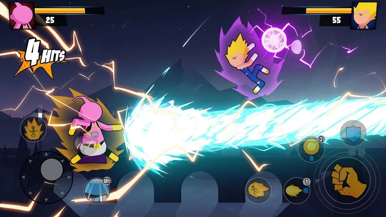 超级龙火柴人战斗和谐版截图 超级龙火柴人战斗和谐版截图