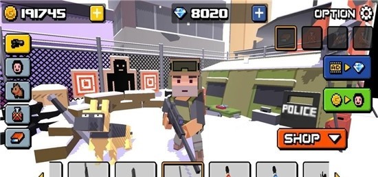 像素僵尸边界截图 像素僵尸边界截图