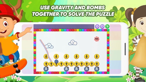 物理彩虹球截图 物理彩虹球截图