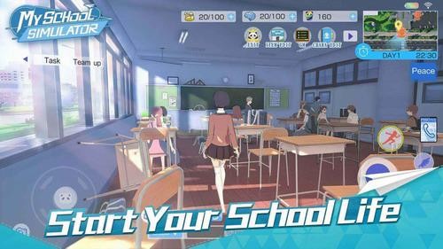 青春校园模拟器国际版截图 青春校园模拟器国际版截图