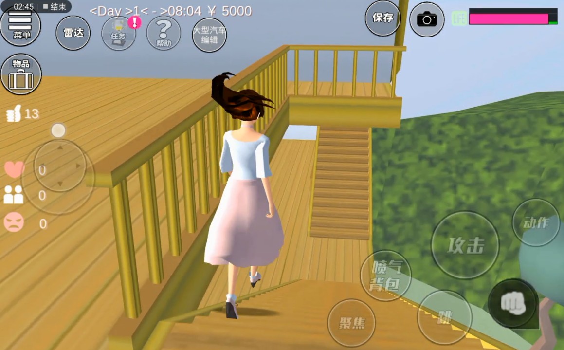 樱花校园模拟器春节版截图 樱花校园模拟器春节版截图