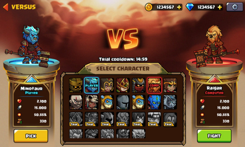 火柴勇士格斗截图 火柴勇士格斗截图