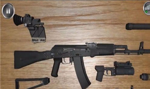 枪械拆装模拟截图