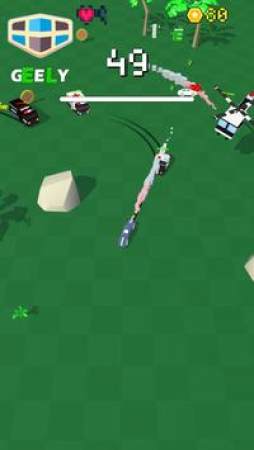 警车追逐漂移赛车截图