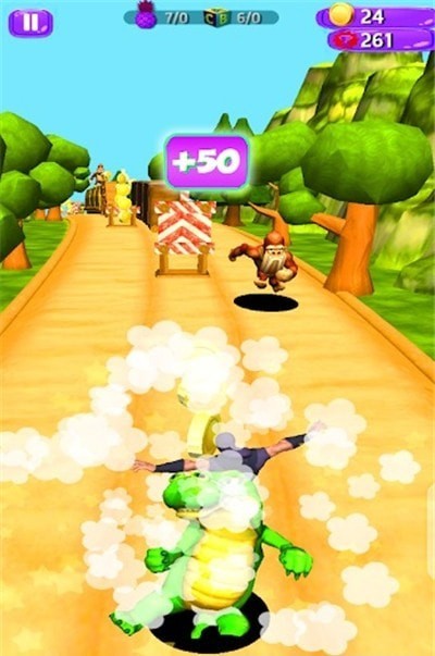 逃离食人族跑酷 截图 逃离食人族跑酷 截图