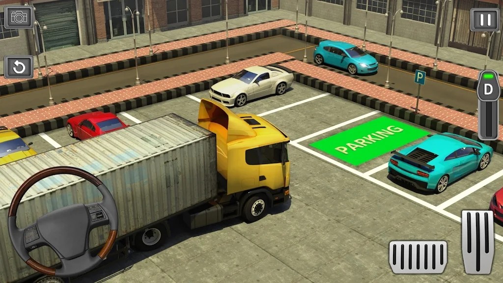 城市卡车停车场3D截图