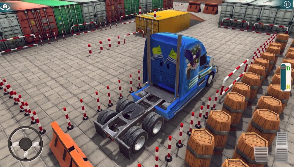 城市卡车停车场3D截图 城市卡车停车场3D截图