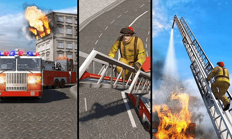 模拟驾驶消防车截图