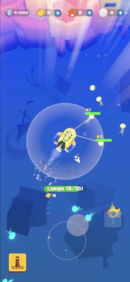 潜艇捕鱼大亨截图 潜艇捕鱼大亨截图