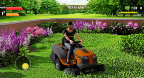 草坪割草机模拟器截图