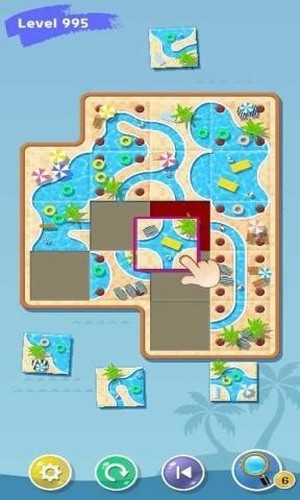 游泳池拼图截图 游泳池拼图截图