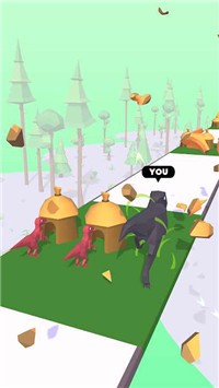 恐龙快跑变形赛截图