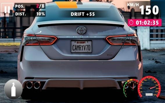 凯美瑞混合动力车驾驶截图 凯美瑞混合动力车驾驶截图