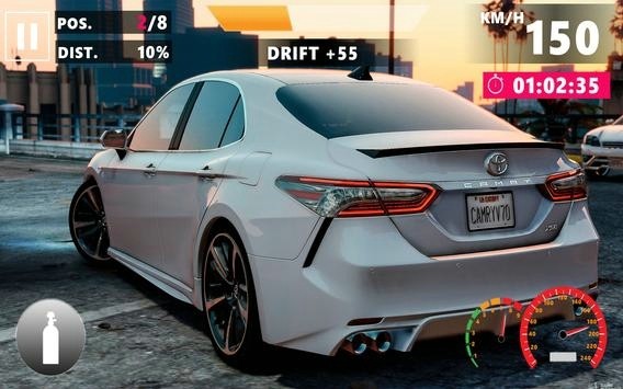 凯美瑞混合动力车驾驶截图 凯美瑞混合动力车驾驶截图