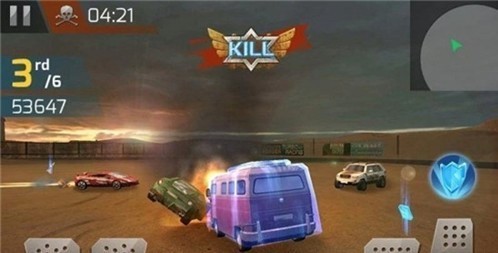 赛车竞技场碰撞截图 赛车竞技场碰撞截图