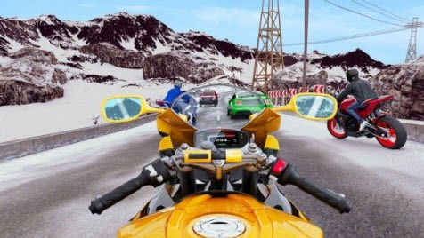 真实摩托车模拟赛3D截图