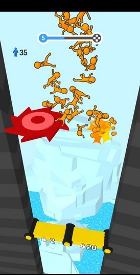 人群瀑布截图 人群瀑布截图